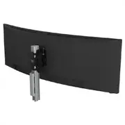 Atdec AWMS-BT40 Heavy duty monitor mount - Single monitors sized 24" to 55" - Grommet Clamp- Silver