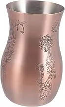 OKUMEYR Vintage Style Metal Wine Decanter with Elegant Design for Home Wine Serving for Entertaining Friends and Family