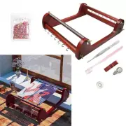 Hot Bead Set Beading Machine Pearl Threads Beading Needle Wooded Antique Loom