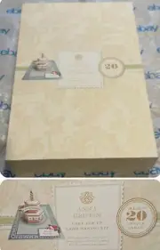 Anna Griffin AG1079 3D Cake Pop Up Card Making Kit - Makes 20 Unique Cards