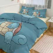 Bed Sheets g292 Squi_rtle Print Bedding Set Pattern Duvet Cove Set 3 Pieces 1 Quilt Cover And 2 Pillowcases for Women Men Teens tq292 Bed Sheets