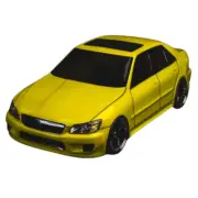 APlastics Toyota Altezza/Lexus IS300 Clear Unpainted 1/10 RC Body Shell IS/TZ