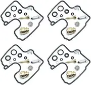 Repair Accessories kit Motorbike Carburetor Kit Float Valve Bowl Gasket Ring Rebuild Set for Kawasaki for Ninja ZX6R 98-2002 ZZR600 05-2008