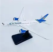 Replica 1:400 Scale for Tanzania B787-8 Aircraft 5H-TCG Aircraft Model Alloy Decoration Commemorative Collection Gift Airplane Toy