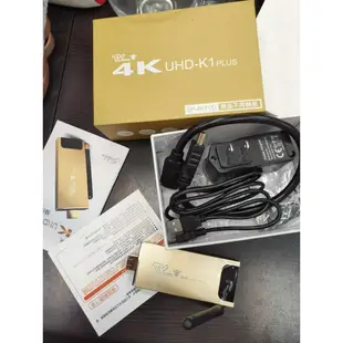 *盒裝 4k電視棒 UHD-K1 plus 彩虹奇機 智慧電視棒彩虹奇機 UHD-K1 Plus 四核心4K電視棒 An