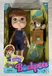 Tree House Kids Backpets Alana & Mikey Australia Brand new Backpacking Doll