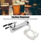 Beer Faucet Tower 3 Faucet Draft Beer Kegerator Tap Dispenser for Home Brewing