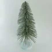 Holiday Homes Plastic Shiny Green Table Top Christmas Tree 11.5 Inches NEW