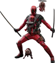Marvel Deadpool & Wolverine Deadpool 1/6 action figure Hot Toys Sideshow MMS746