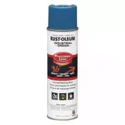 Rust-Oleum Inverted Marking Paint, 20 oz, Caution Blue, Solvent -Based 203022