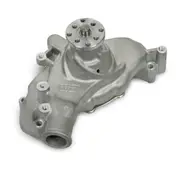 Weiand Water Pump Mechanical Team G Long High-Volume Aluminium Natural For Chevrolet Big Block Each