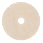 3M Scotch-Brite TopLine Round Floor Burnish Pad Orange/White, 20" Diameter x 1"