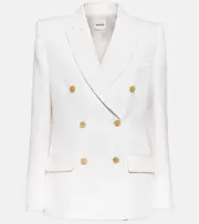 [Khaite] Khaite Nathan double-breasted blazer AU 16 white