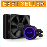 Kraken 120 - High-Performance RGB CPU Cooler with Quiet Operation & Durability