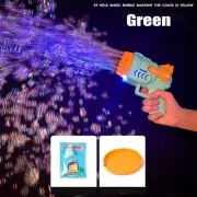 Bubble Gun Toys Automatic Gatling Soap Water Bubble Machine Kids Summer Outdoor