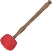 Tibetan Buddhist Meditation Singing Bowl Wool Felt Hammer Red