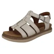 Ladies Clarks Leather Gladiator Sandals Arwell Sun
