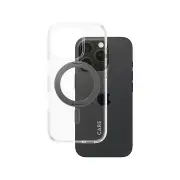 CARE by Panzer Feature MagSafe & KickStand Phone Case for iPhone 16 Pro - Black