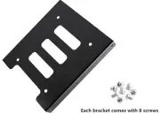 20 Pieces 2.5" to 3.5"Bay SSD Metal Hard Drive HDD Mounting Bracket Adapter Tray