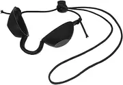 Mobestech 4pcs Led Light Eye Cover Individual Tanning Goggles Sun Tanning Goggle Uv Safe Eyeshade Tanning Eye Covers Beauty Eye Goggles Disposable Tanning Eye Protection Sunbed Glasses
