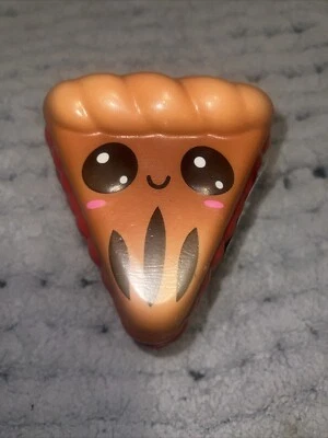Squishy Squeeze Toy Bakery Cherry Pie Face Chunky Foam AntiStress Desk Companion