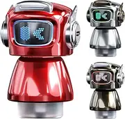 Cute Robot Car Diffuser - Scent Diffuser Car Air Freshener | 4 Mode Automatic Vehicle Perfume for SUVs Trucks, Aromatherapy Vent Decoration for Home Offices