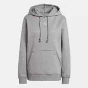 Adidas Originals Adicolor Essentials Fleece Hoodie Gray IA6418 Women's - NWT