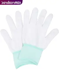 在飛比找樂天市場購物網優惠-尼龍勞保手套工作加厚耐磨白色尼龍勞動線手套