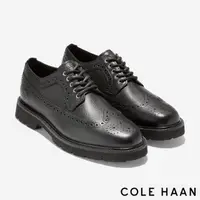 在飛比找HOTAI購優惠-【COLE HAAN】美國經典長翼雕花牛津鞋-男鞋 (純黑-