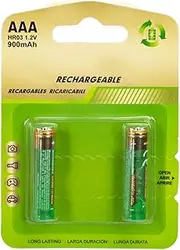 900mAh 1.2V AA Rechargeable Batteries - Perfect for Devices That Require Reliable and Long-Lasting Energy, Makes Charging Easier and ensures Long Lasting Efficiency.