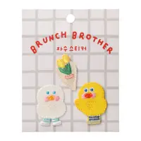 在飛比找誠品線上優惠-日本 MARK'S Brunch Brother/ 刺繡貼紙