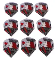 3 Sets of 3 Harrows Marathon 100 Micron Standard Dart Flights