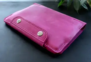 Kindle Paperwhite 11 2021 leather case Fuchsia pink Kindle cover Ereader case