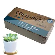 Jiimhte Coco Coir Block - Reptile Bedding | Coco Coir Brick for Plants Natural Compressed Potting Mixes for Planting Vegetables Flowers