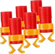 6pcs Plastic Screw Holders for Woodworking Bit Grippers for Construction Durable Screw Fixing Tools Efficient for Improved Work Performance