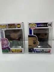 Funko Pop! Marvel Zombies Mysterio 660 And Netflix Bright Daryl Ward 558 New