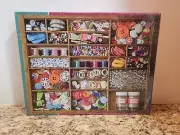 Springbok Puzzle The Sewing Box 500 Piece 2014 New Sealed 18"x23.5"