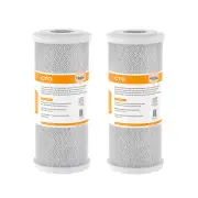 2PCS 10"x4.5" CTO Carbon Block Water Filter For Big Blue Replacement Cartridges