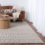 Brand Ventures Himalaya Fine Tribal Natural Wool Rug