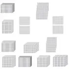 Durable Silver Stickers Labels Waterproof for Glass Jars Cup Spice Party