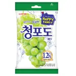 🟢綠倉〡🍬 韓國 LOTTE 青葡萄果汁糖 153G