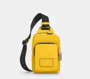 NWT COACH LEATHER RACER SLING PACK CX071 BACKPACK HANDBAG BAG ONE STRAP HONEY