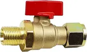 Brass Ball Valve,Brass Thread Pipe Fitting | Heavy Duty Powerful Integrated Hydraulic Parts for Most Car Models Vehicles, Trucks