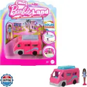 Barbie Mini BarbieLand Doll and Toy Vehicle Set, 1 1/2-inch Doll and DreamCam