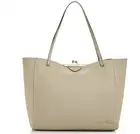 Marc Jacobs The Kisslock LARGE Leather Tote M0016155 Khaki ~ Dust Bag ~NWT