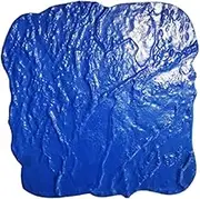 kokiya Stone Texture Outdoor Landscaping Stone Forms Sturdy Decorative Portable DIY Seamless Stamp Realistic Concrete Texture Mat