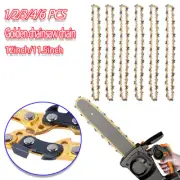 1/2/3/4/6Pcs 12" Chainsaw Saw Chain 45DL .050" Electric 3/8" LP Replacement Tool