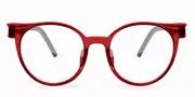 Cosee C-001 TIMES Reading Lens Shield 08 Men's Glasses Burgundy Size +1.00 - Private Health Rebate - Blue Light Block Available