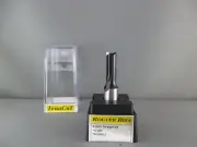 Router Bit- 9.5mm Straight2 flute Bit 1/2"Shk(TruaCuT)
