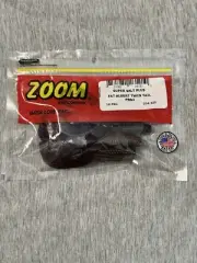 Zoom Fat Albert Twin Tail Grub 3.5" PB & J